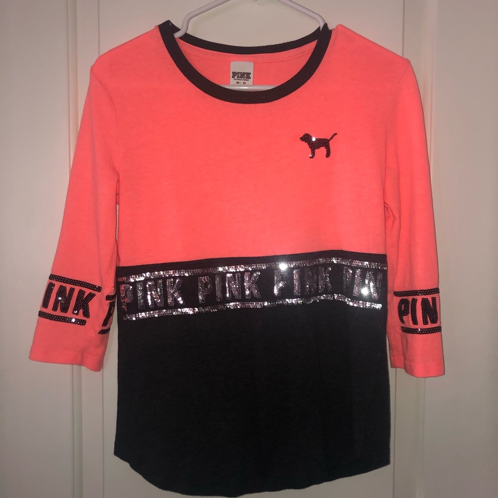Pink Victoria’s Secret shirt